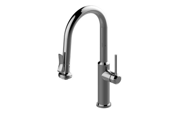 Graff - M.E. Pull-Down Bar/Prep Faucet with Chef's Pro Sprayer