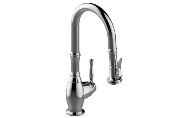 Graff - Duxbury Pull-Down Bar/Prep Faucet with Chef's Pro Sprayer