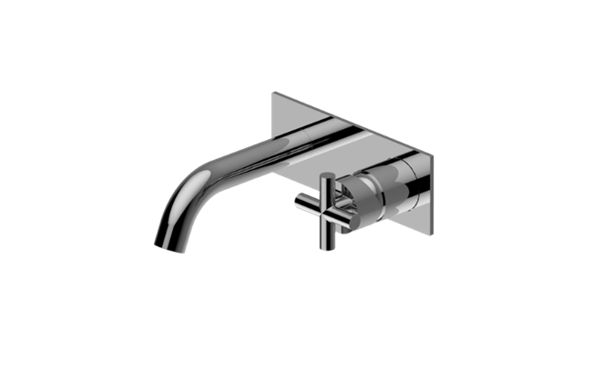 Graff - M.E. Wall-Mounted Lavatory Faucet with Single Handle - Trim Only