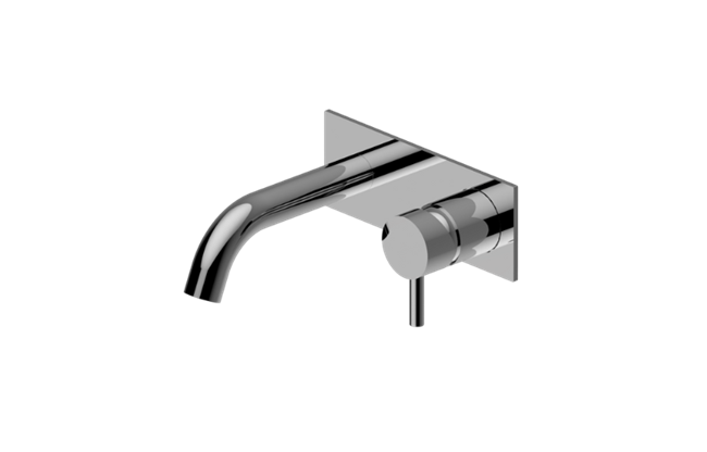 Graff - M.E. Wall-Mounted Lavatory Faucet with Single Handle - Trim Only