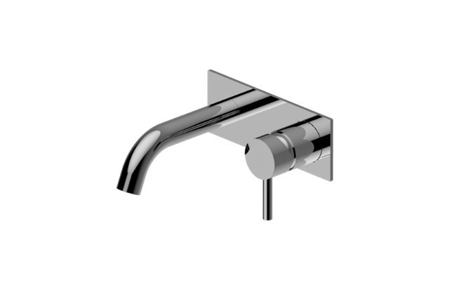 Graff - M.E. Wall-Mounted Lavatory Faucet with Single Handle - Trim Only