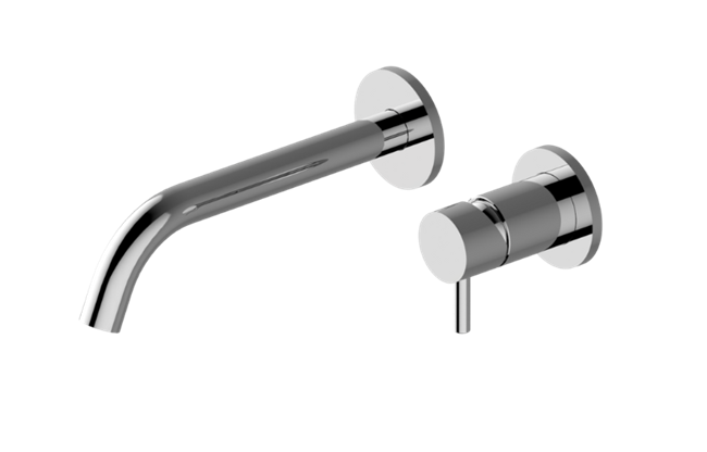 Graff - M.E. Wall-Mounted Lavatory Faucet with Single Handle - Trim Only