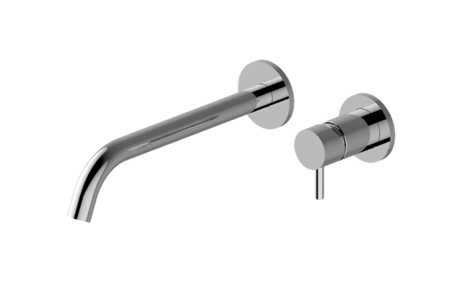 Graff - M.E. Wall-Mounted Lavatory Faucet with Single Handle - Trim Only