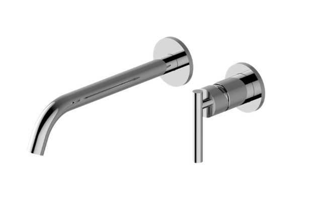 Graff - M.E. Wall-Mounted Lavatory Faucet with Single Handle - Trim Only