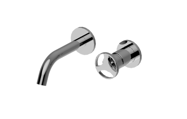 Graff - Harley Wall-Mounted Lavatory Faucet - Trim Only