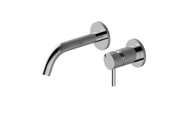 Graff - M.E. Wall-Mounted Lavatory Faucet with Single Handle - Trim Only