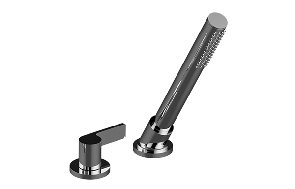 Graff - Terra Deck-Mounted Handshower and Diverter Set - Trim Only