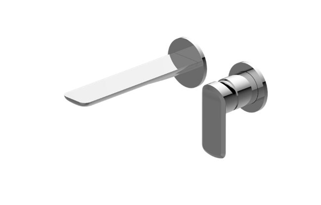 Graff - Sento Wall-Mounted Lav Faucet w/Single Handle - Trim