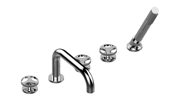 Graff - Harley Roman Tub Set w/Handshower (Rough and Trim)