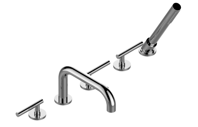 Graff - Terra Roman Tub Set w/Handshower (Rough and Trim)
