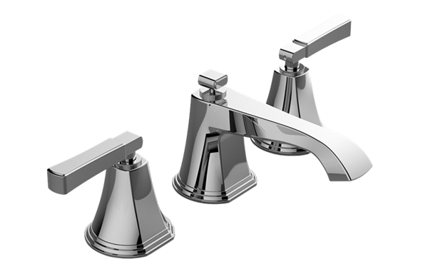 Graff - Finezza UNO Widespread Lavatory Faucet w/Lever Handle