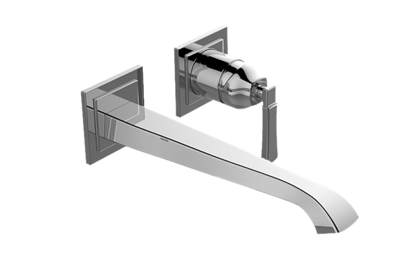 Graff - Finezza UNO/Finezza DUE Finezza Wall Mount Lavatory Faucet (9-1/4 Spout) - Trim Only