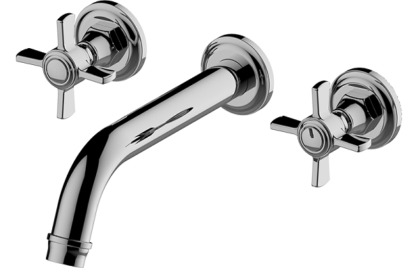 Graff - Camden Wall-Mounted Lavatory Faucet - Trim Only