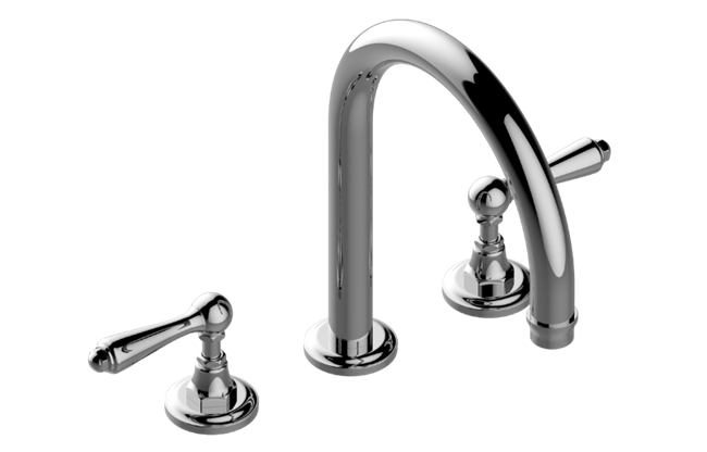 Graff - Camden Roman Tub Set w/Lever Handle - Trim Only
