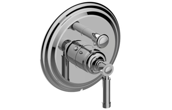 Graff - Bali Pressure Balancing Valve Trim with Handle and Diverter - Trim Only