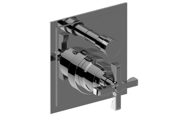 Graff - Vignola Pressure Balancing Valve Trim with Handle and Diverter