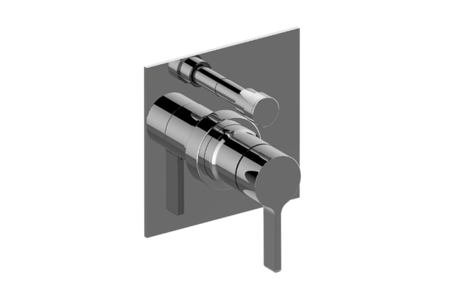 Graff - Terra Pressure Balancing Valve Trim with Handle and Diverter - Trim Only
