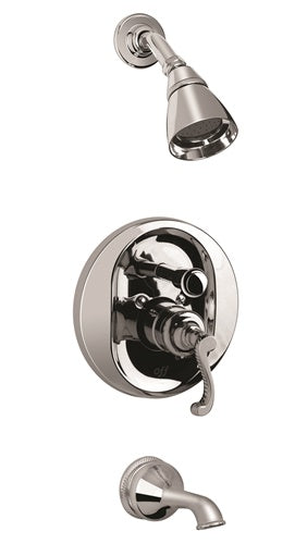 Clearance Graff - Transitional PBV Tub and Shower Brushed Nickel (NLA)