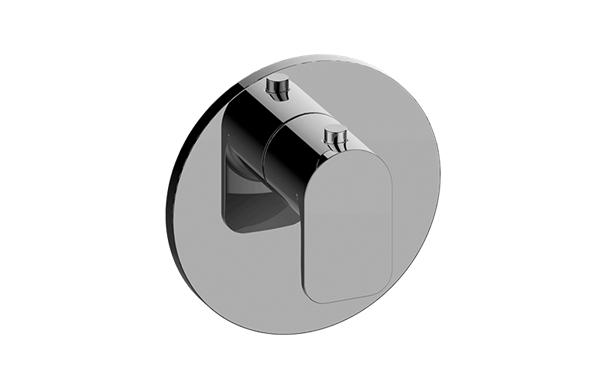 Graff - Sento Round M-Series Thermostatic Valve Trim Plate with Handle