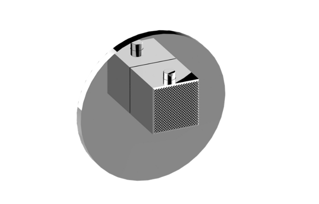 Graff - Cameo Round M-Series Thermostatic Valve Trim Plate with Handle