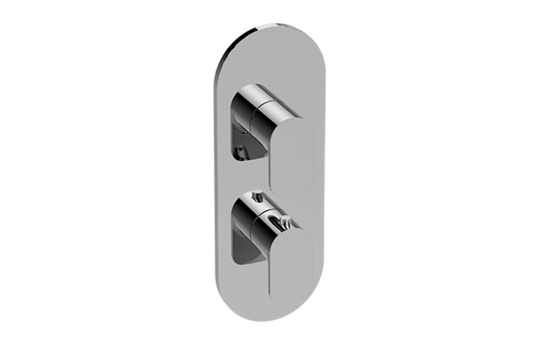 Graff - Sento Round M-Series Valve Trim with Two Handles