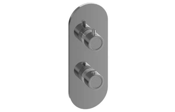 Graff - Cameo Round M-Series Valve Trim with Two Handles