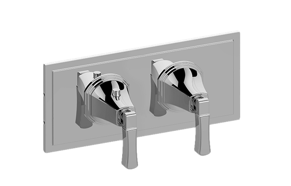 Graff - Finezza UNO M-Series Valve Trim with Two Handles (Horizontal Orientation)