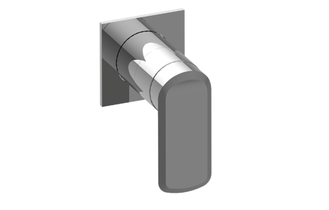 Graff - Sento Square Trim Plate with Handle