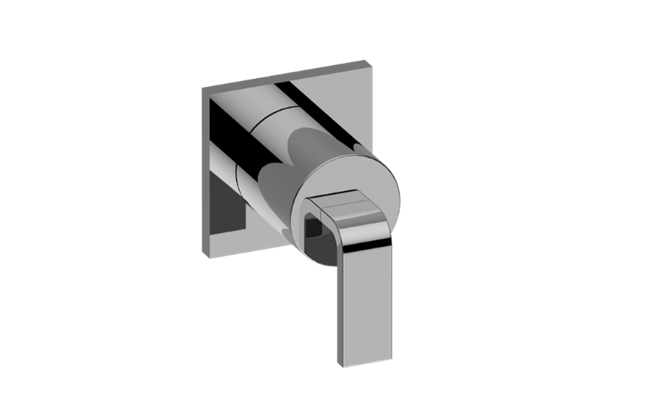 Graff - Immersion Square M-Series 2-Way Shared Diverter Valve Trim with Handle