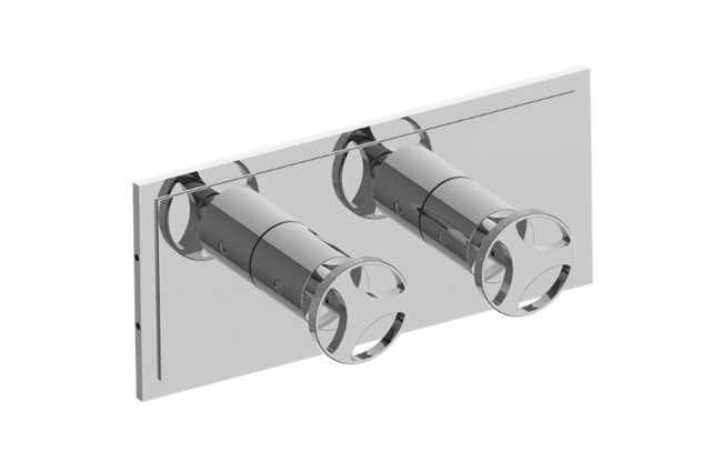 Graff - M-Series Transitional M-Series Valve Trim with Two Handles (Horizontal Orientation)
