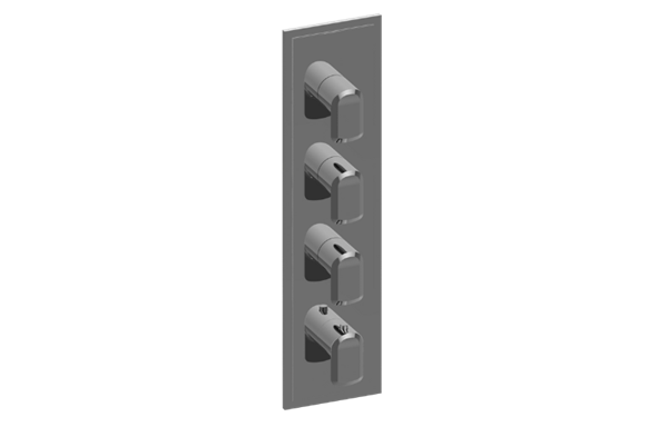 Graff - M-Series Transitional M-Series Valve Trim with Four Handles