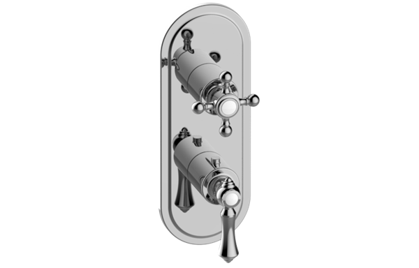 Graff - Adley Traditional M-Series Valve Trim with Two Handles