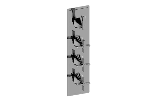 Graff - Finezza DUE Valve Trim with Four Handles