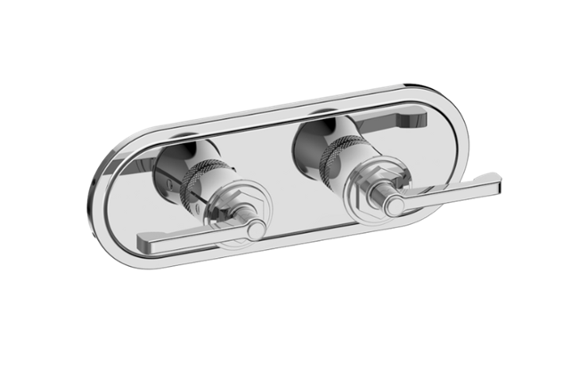 Graff - Vignola M-Series Valve Trim with Two Handles (Horizontal Orientation)