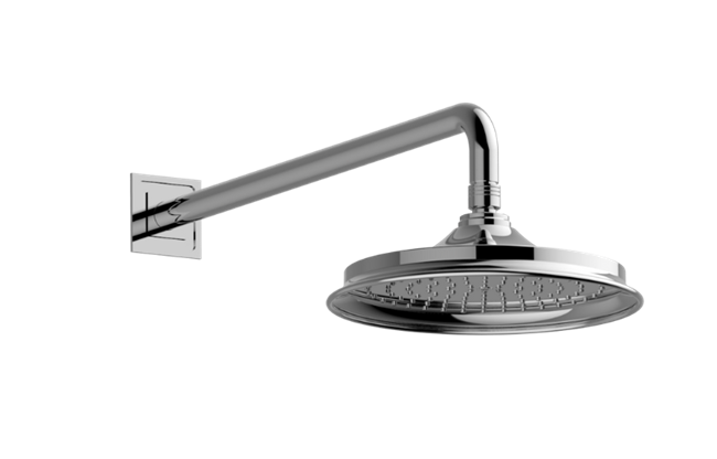 Graff - Finezza UNO/Finezza DUE Finezza Showerhead with Traditional Arm
