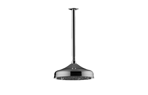 Graff - Traditional Showerhead with Ceiling Arm