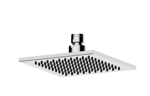 Graff - 6 Inch Square Brass Showerhead