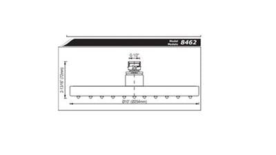 Clearance Graff - Contemporary 10 Inch Rain Showerhead