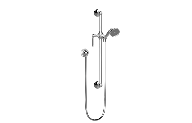 Graff - Bali Traditional Handshower w/Wall-Mounted Slide Bar