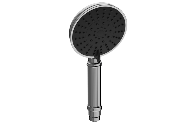 Graff - Riva Traditional Handshower Fluted Knurled