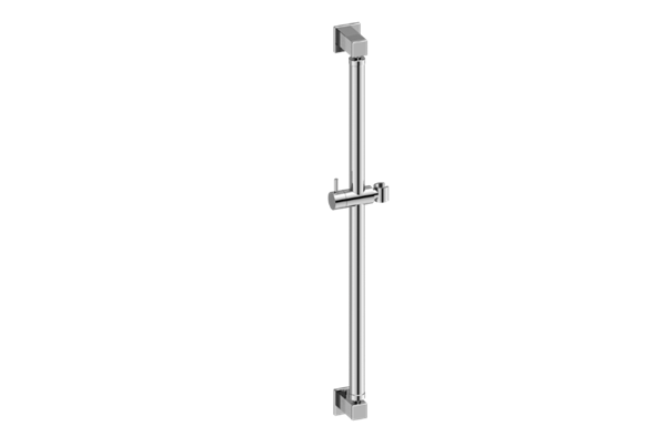 Graff - Incanto Square Grab Bar - 32 Inch w/handshower holder