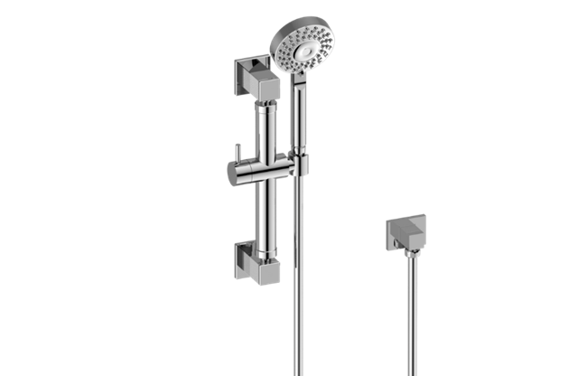 Graff - Incanto Multi-Function Handshower w/12 Inch Square Grab Bar