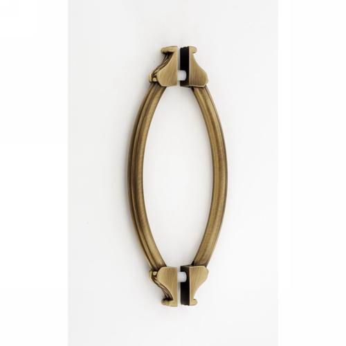 Alno - 6 Inch Back To Back Glass Door Pull