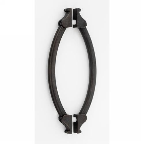 Alno - 6 Inch Back To Back Glass Door Pull