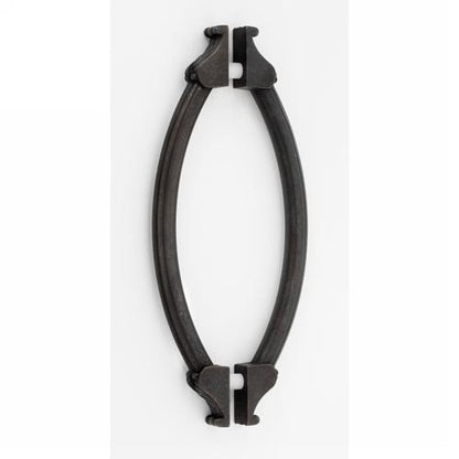 Alno - 6 Inch Back To Back Glass Door Pull