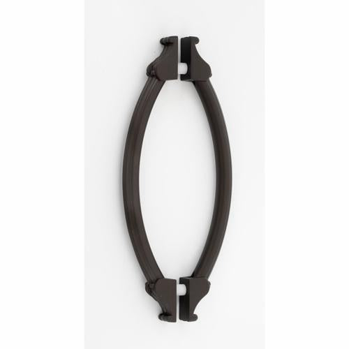 Alno - 6 Inch Back To Back Glass Door Pull