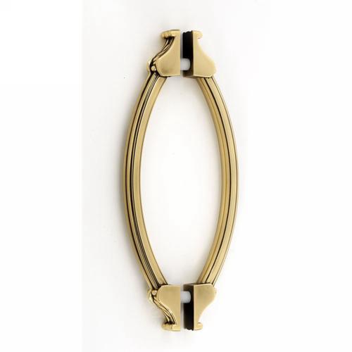 Alno - 6 Inch Back To Back Glass Door Pull