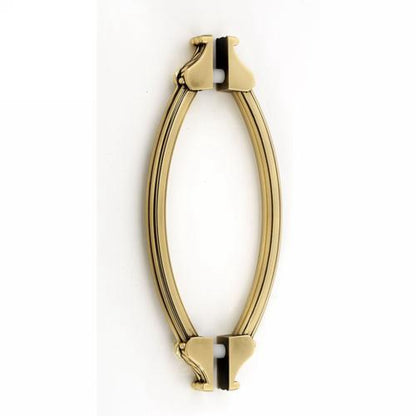 Alno - 6 Inch Back To Back Glass Door Pull