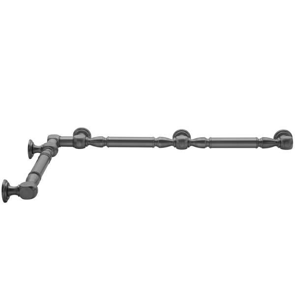 Jaclo - G20 12 Inch x 60 Inch Inside Corner Grab Bar