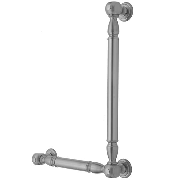 Jaclo - G20 24H x 12W 90° Left Hand Grab Bar